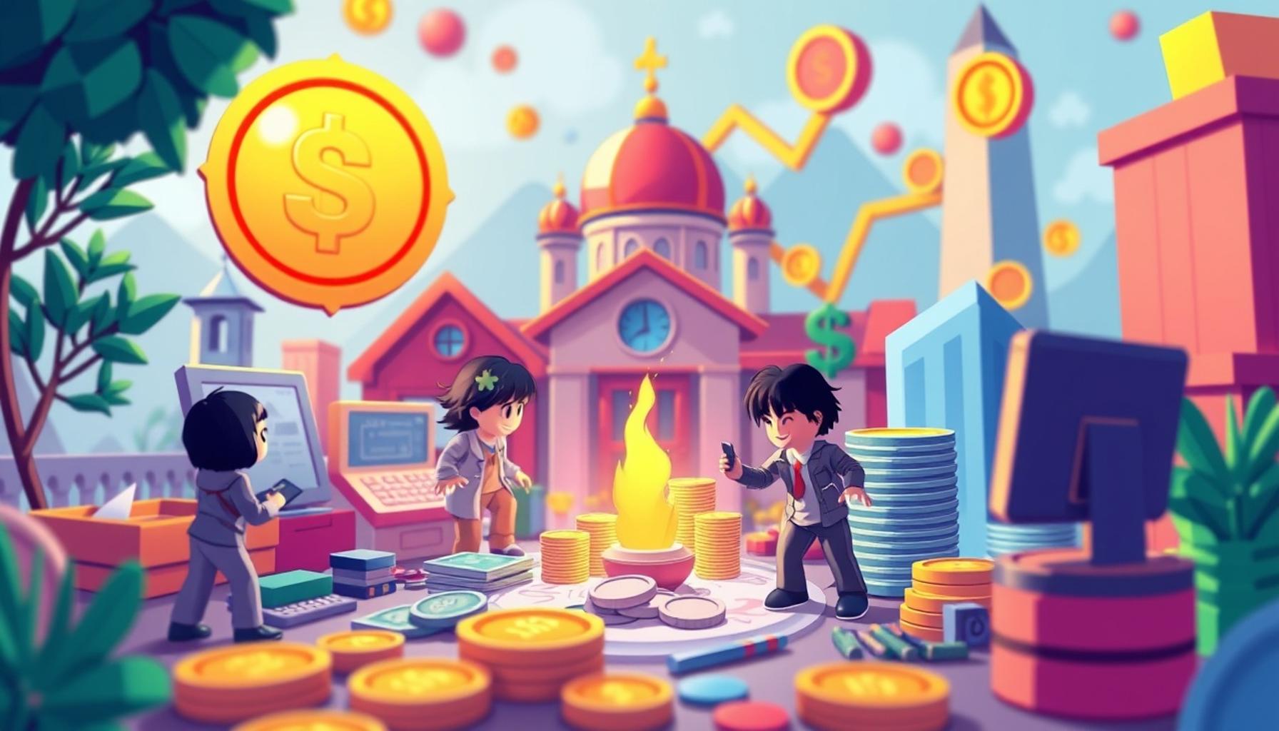 Monetization in Virtual Worlds on Roblox: Strategies for Content Creators