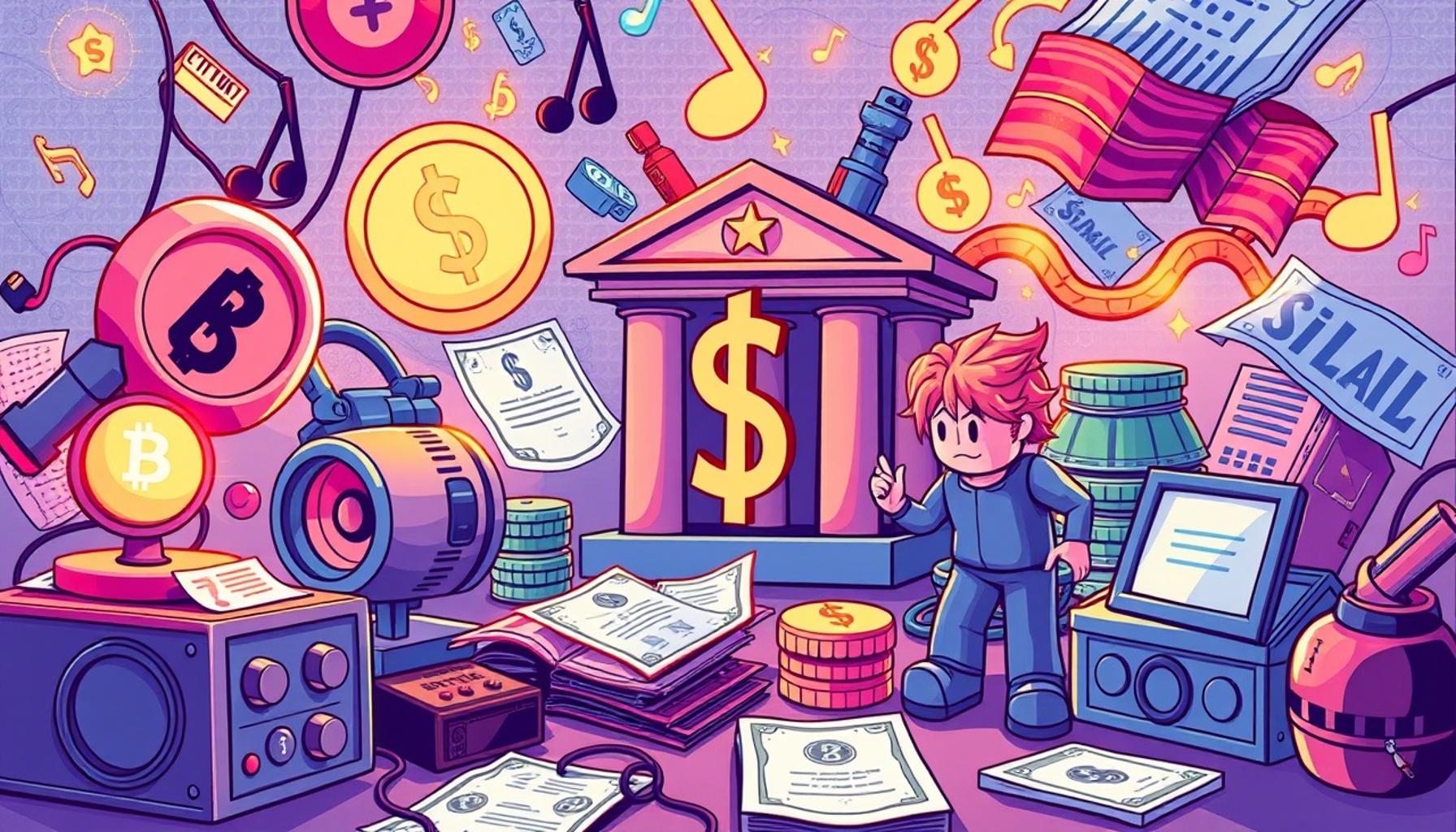 Explorando a Música e Efeitos Sonoros como Ferramentas de Expressão Criativa em Roblox